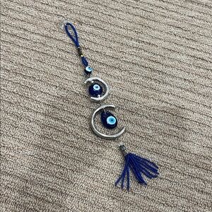 Blue Evil Eye Wall Hanging